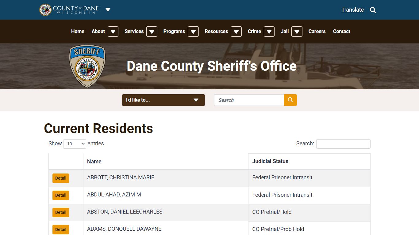 | Dane County Sheriff's Office